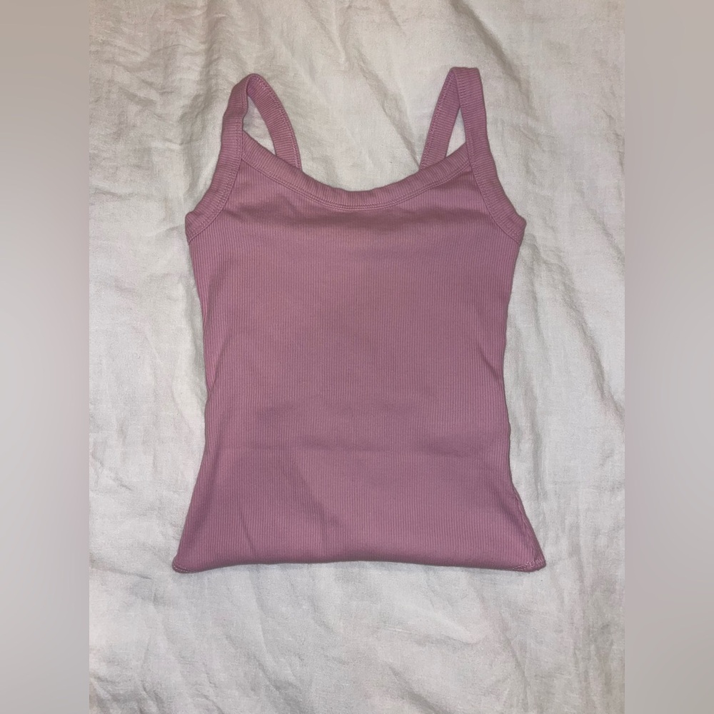 Abercrombie & Fitch - pink tank bodysuit